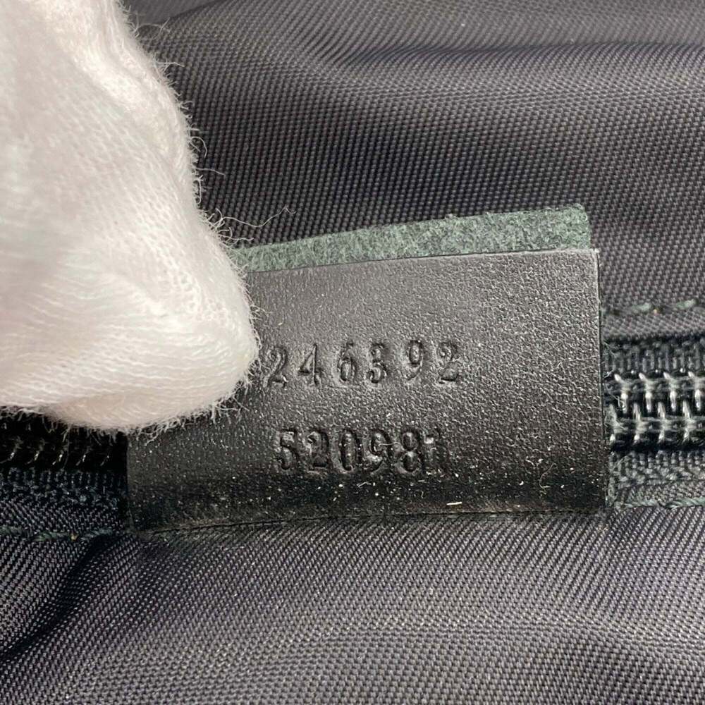 GUCCI Black Canvas Boston Bag - Picture 7 of 16